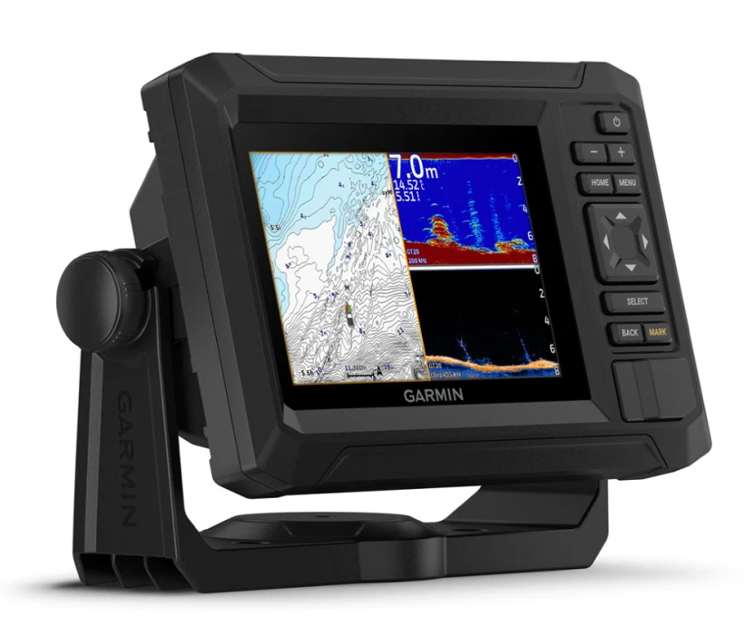 ECHOMAP™ UHD2 5" cv Chartplotters 52cv with GT20-TM Transducer